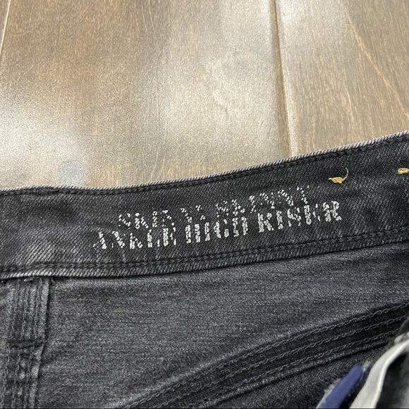 Madewell Skinny Skinny Ankle High Riser Gray Jeans size 26 - Picture 7 of 8